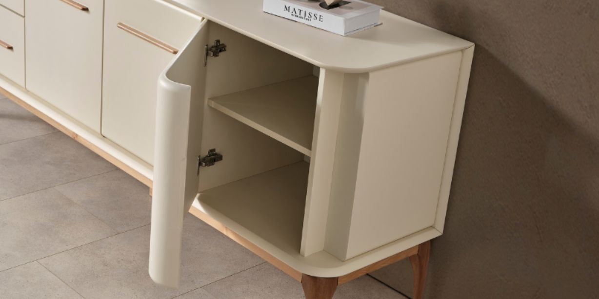 Destan Yemek Odası Takımı Krem